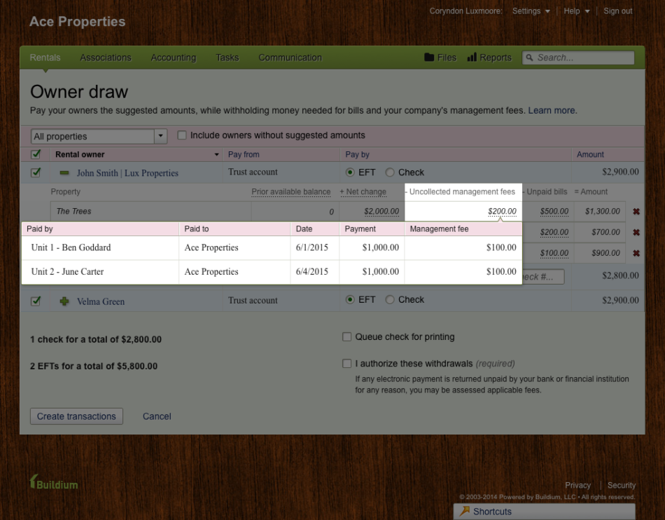 screenshot showing a table that appears to explain the highlighted amount